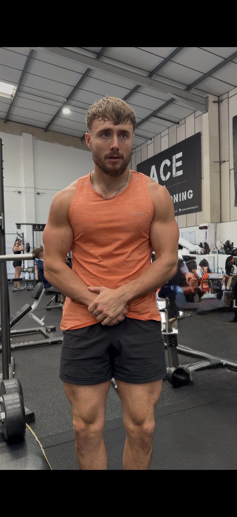 Liam training at ACE Conditioning